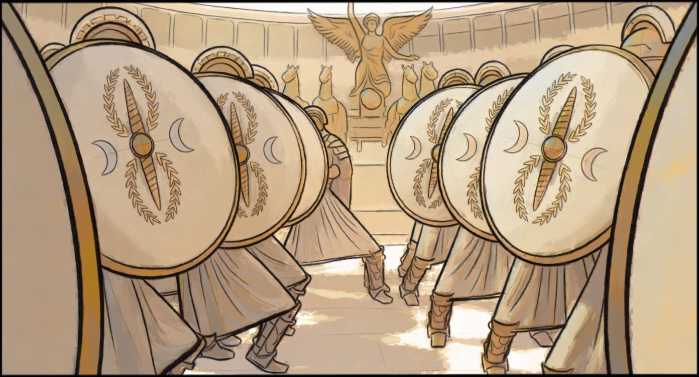 Motion Graphics - VFX - storyboard frame 5 by Dakota Warren
